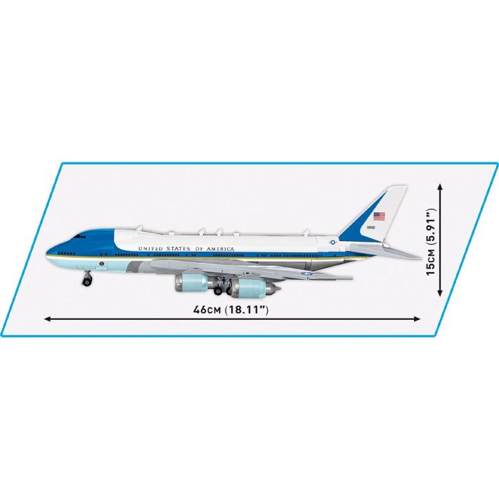 COBI® 26610 I BOEING 747™ Air Force One I (1:144) NEU