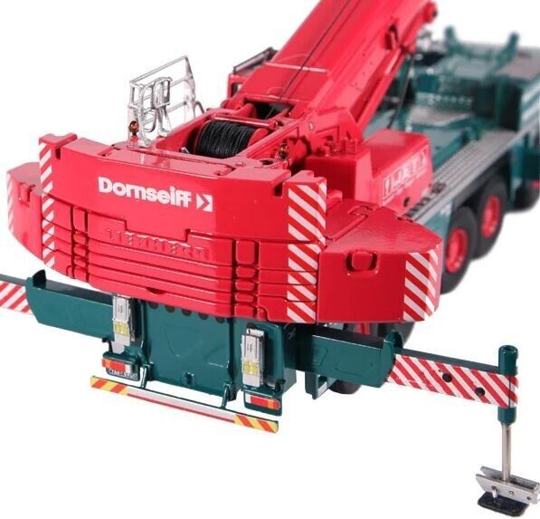 NZG Liebherr LTM 1250-5.1 Mobilkran in der Ausführung Dornseiff (grün) – Diecast Sammlermodell im Maßstab 1:50, Zinkdruckguss, Art. 959/04 – Ansicht 3