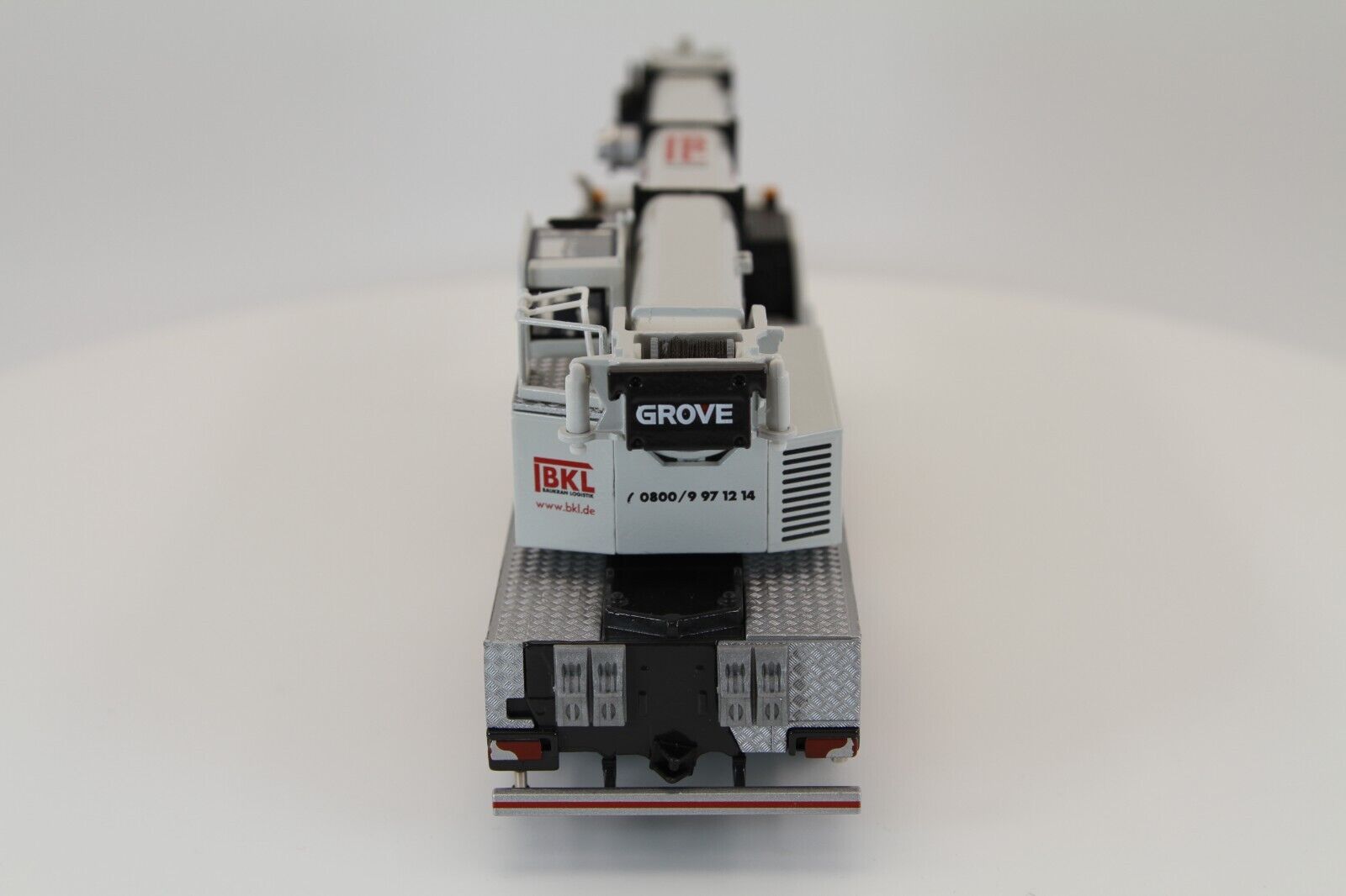 Conrad Grove GMK4100L-1 Mobilkran „50 Jahre BKL“ – Diecast Sammlermodell im Maßstab 1:50, Art. 2119/02 – Ansicht 4