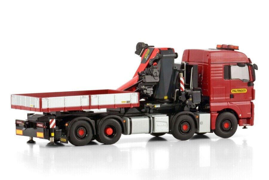 WSI MAN TGX XLX mit PALFINGER PK 1650 TEC Ladekran – Diecast Sammlermodell im Maßstab 1:50, Art. 04-2202 – Ansicht 2