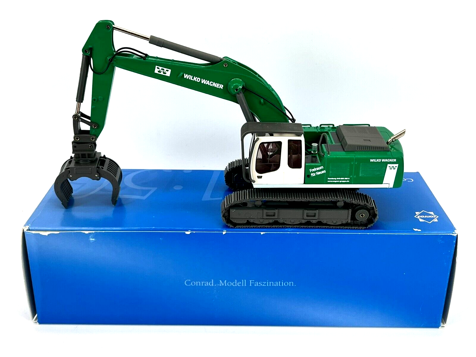 Conrad Liebherr R954C Raupenbagger „WILKO Wagner“ – Diecast Sammlermodell im Maßstab 1:50, Art. 2921/18 – Ansicht 8