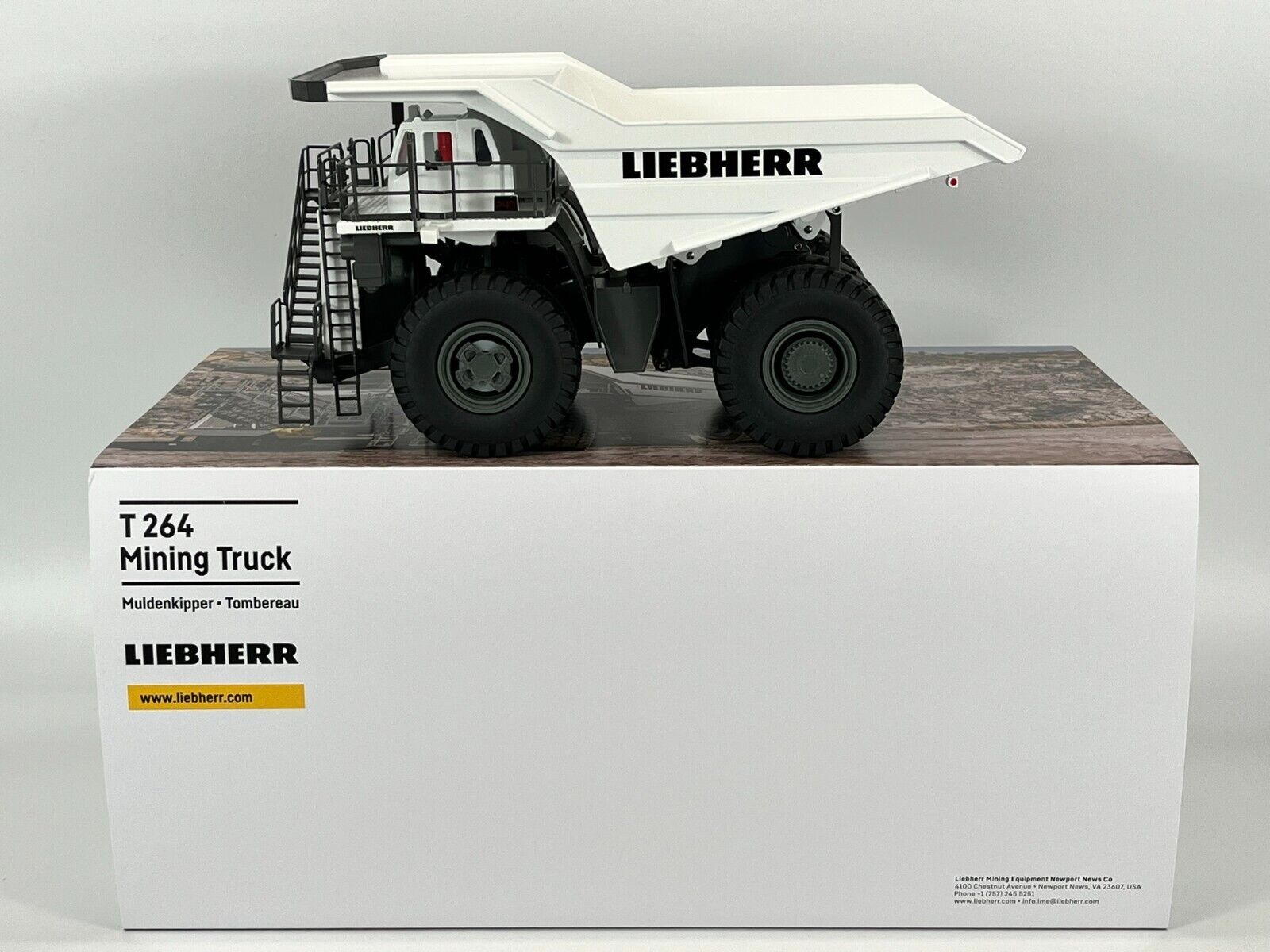 Conrad Liebherr T264 Muldenkipper – Diecast Sammlermodell im Maßstab 1:50, Art. 2765/02 – Ansicht 5
