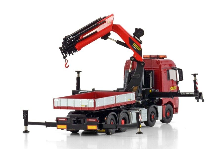 WSI MAN TGX XLX mit PALFINGER PK 1650 TEC Ladekran – Diecast Sammlermodell im Maßstab 1:50, Art. 04-2202 – Ansicht 3