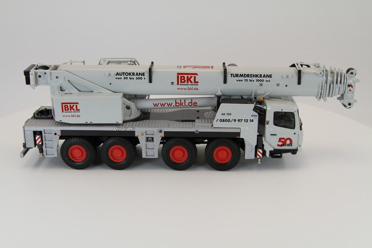 Conrad Grove GMK4100L-1 Mobilkran „50 Jahre BKL“ – Diecast Sammlermodell im Maßstab 1:50, Art. 2119/02 – Ansicht 5