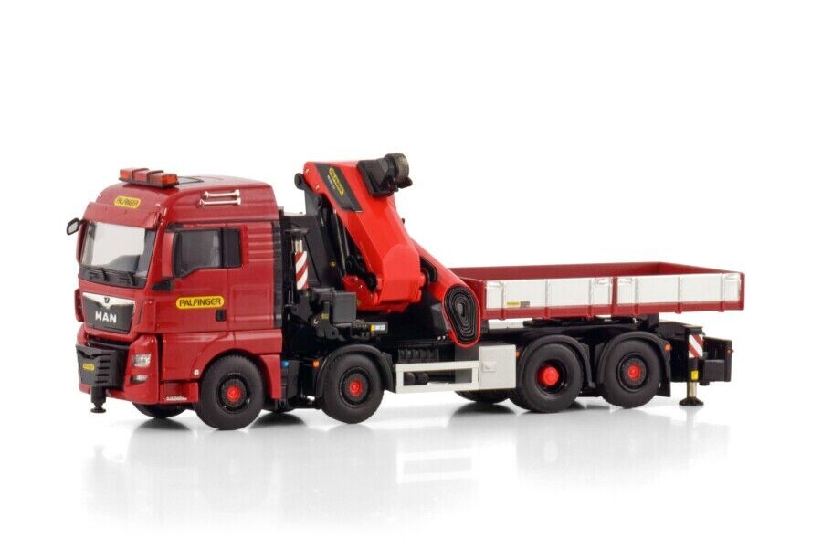 WSI MAN TGX XLX mit PALFINGER PK 1650 TEC Ladekran – Diecast Sammlermodell im Maßstab 1:50, Art. 04-2202 – Ansicht 4