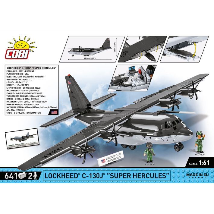 COBI® I Lockheed C-130J Super Hercules I 5838 I NEU, original verpackt (OVP)