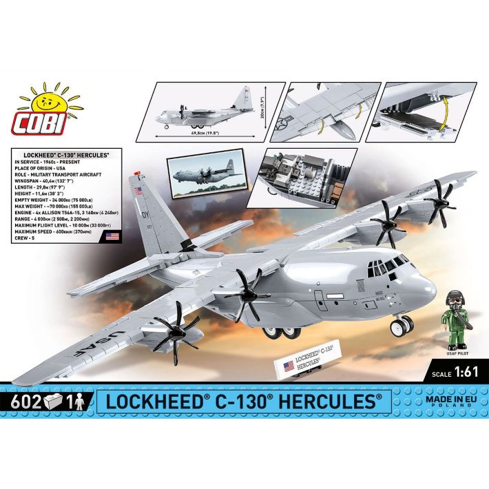 COBI® I 5839 I Lockheed C-130 Hercules (1:61)