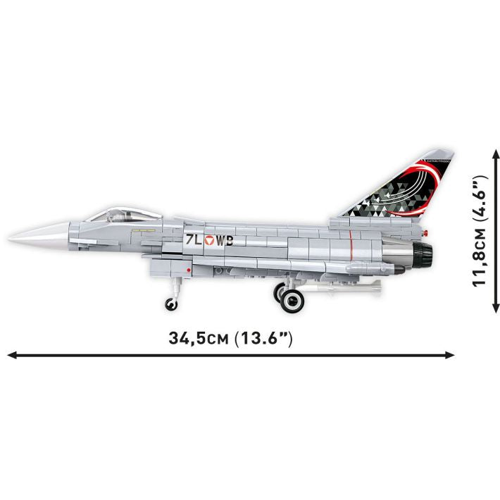 COBI Eurofighter Typhoon Klemmbaustein-Modell im Maßstab 1:48 – 578 Teile, Set 5850 – Ansicht 3