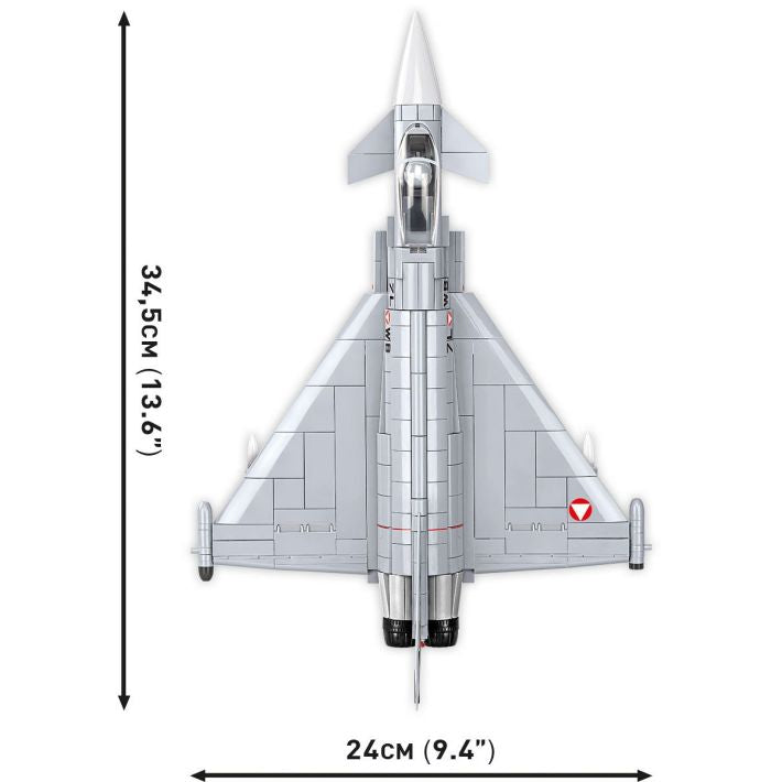 COBI Eurofighter Typhoon Klemmbaustein-Modell im Maßstab 1:48 – 578 Teile, Set 5850 – Ansicht 4