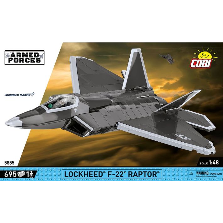 Lockheed F-22 Raptor (1:48) - 5855