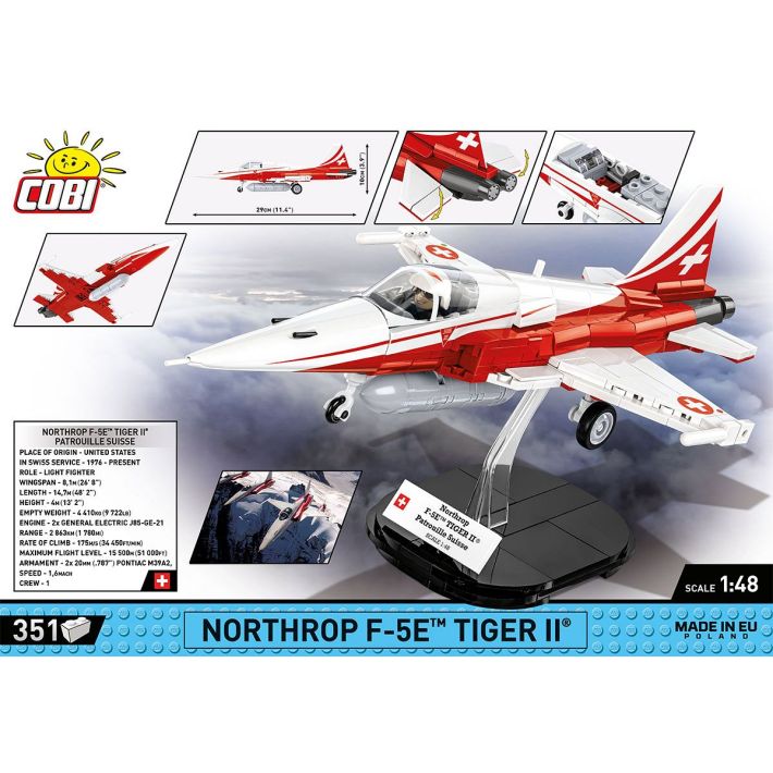 COBI® I NORTHROP F-5E TIGER I 5857 I NEU I 1:48