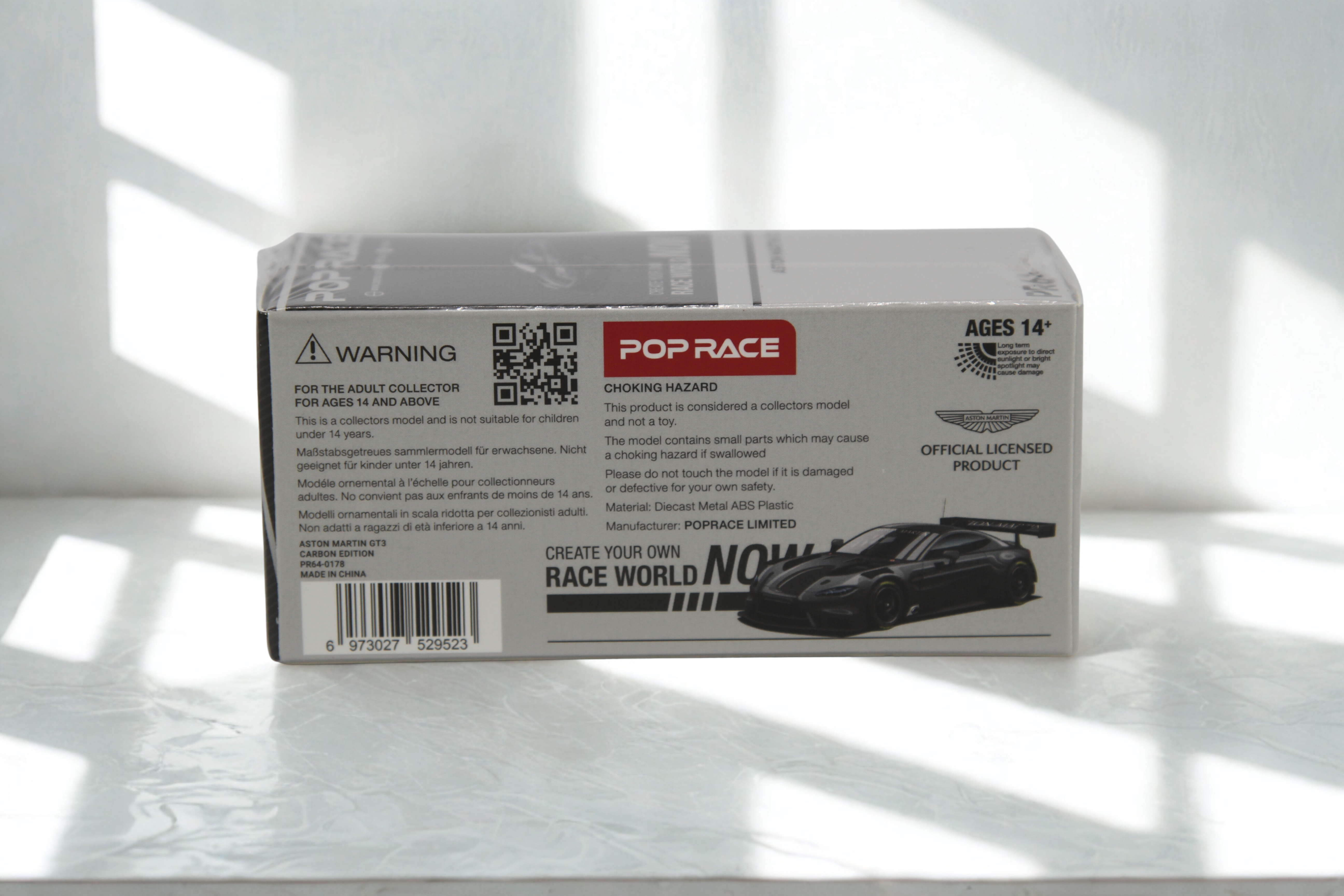 ASTON Martin GT3 - Carbon Edition (1:64) - PR64-178