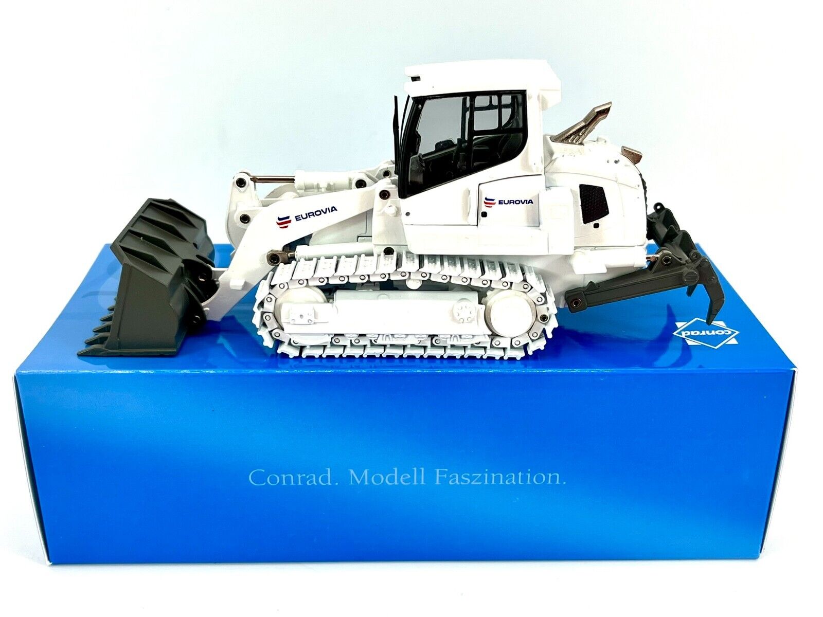 Baumaschinen Modell Liebherr LR636 EUROVIA 1:50 Sammlermodell Box