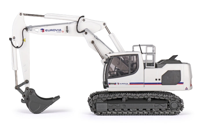 CONRAD Models I 2224/04 I Pelle sur chenilles LIEBHERR R922 à flèche réglable (échelle 1:50) « EUROVIA »