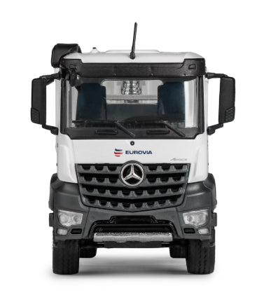 SCHMITZ CARGOBULL box dump truck on Mercedes-Benz Arocs (1:50) "EUROVIA"