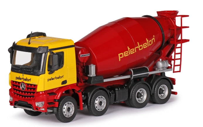 CONRAD Modelle I LIEBHERR HTM 905 Fahrmischer auf Mercedes Benz Arocs (1:50)