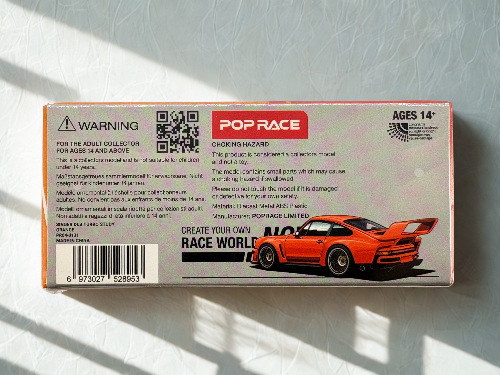 PORSCHE Singer DLS Turbo Study (Track) (1:64) - PR64-131