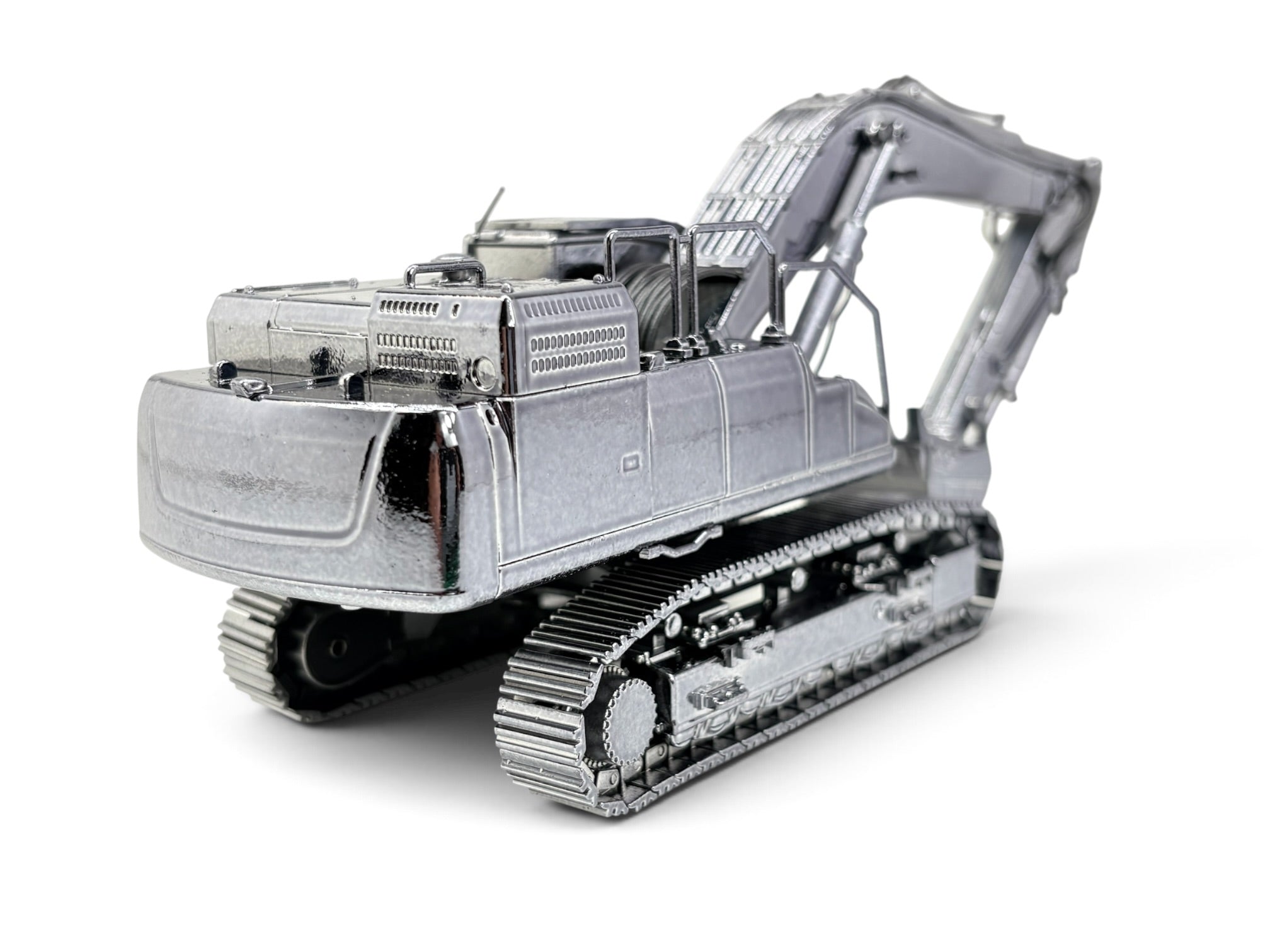 Conrad Kobelco SK500LC-10 Raupenbagger „Delft Blue“ Gun Metal – Diecast-Sammlermodell 1:50, Art. 2210/08 – Ansicht 6