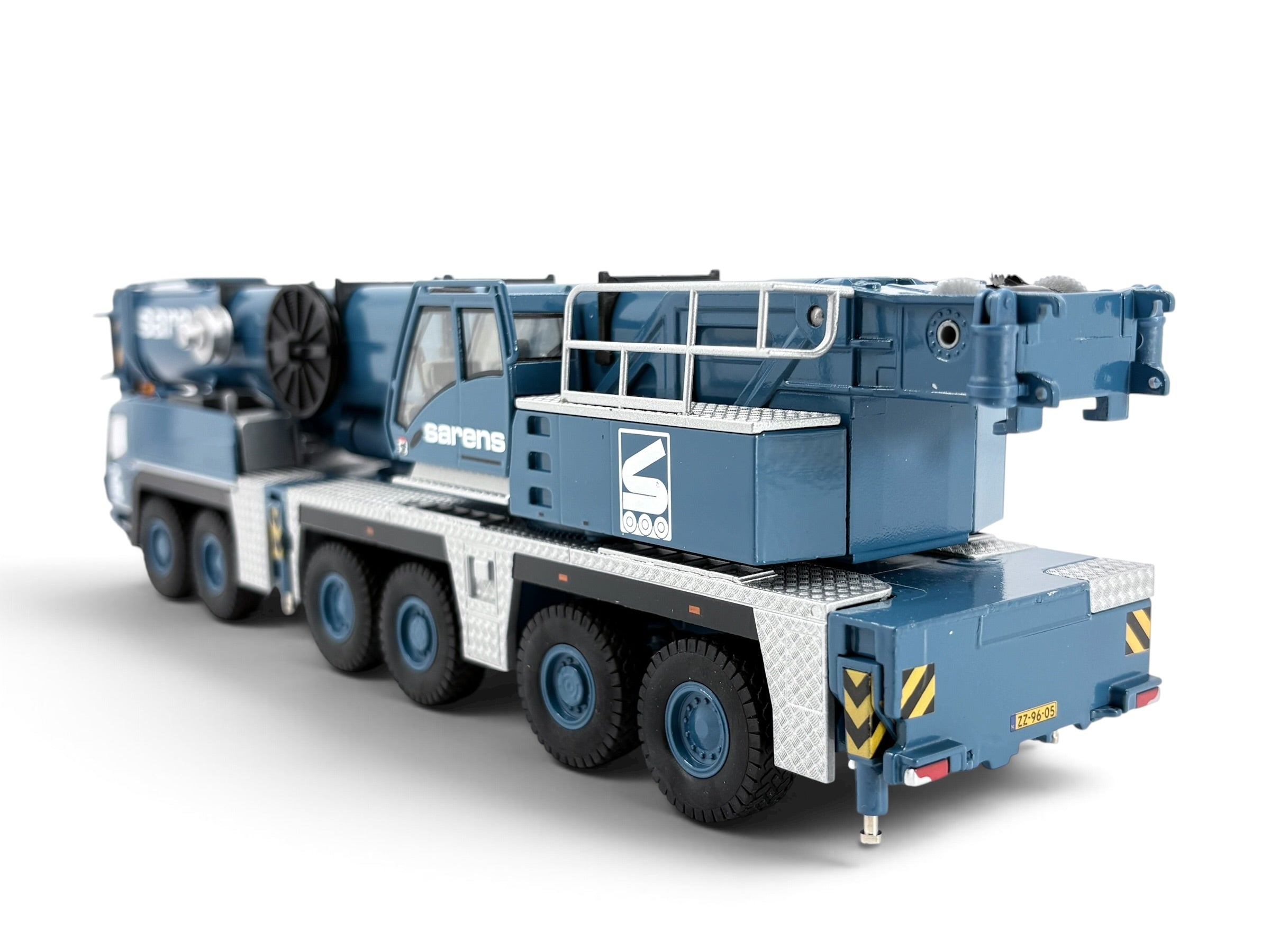 Conrad Grove GMK 6300L Mobilkran „Sarens“ mit Auslegerverlängerung – Diecast-Sammlermodell 1:50, Art. 2114/05 – Ansicht 4