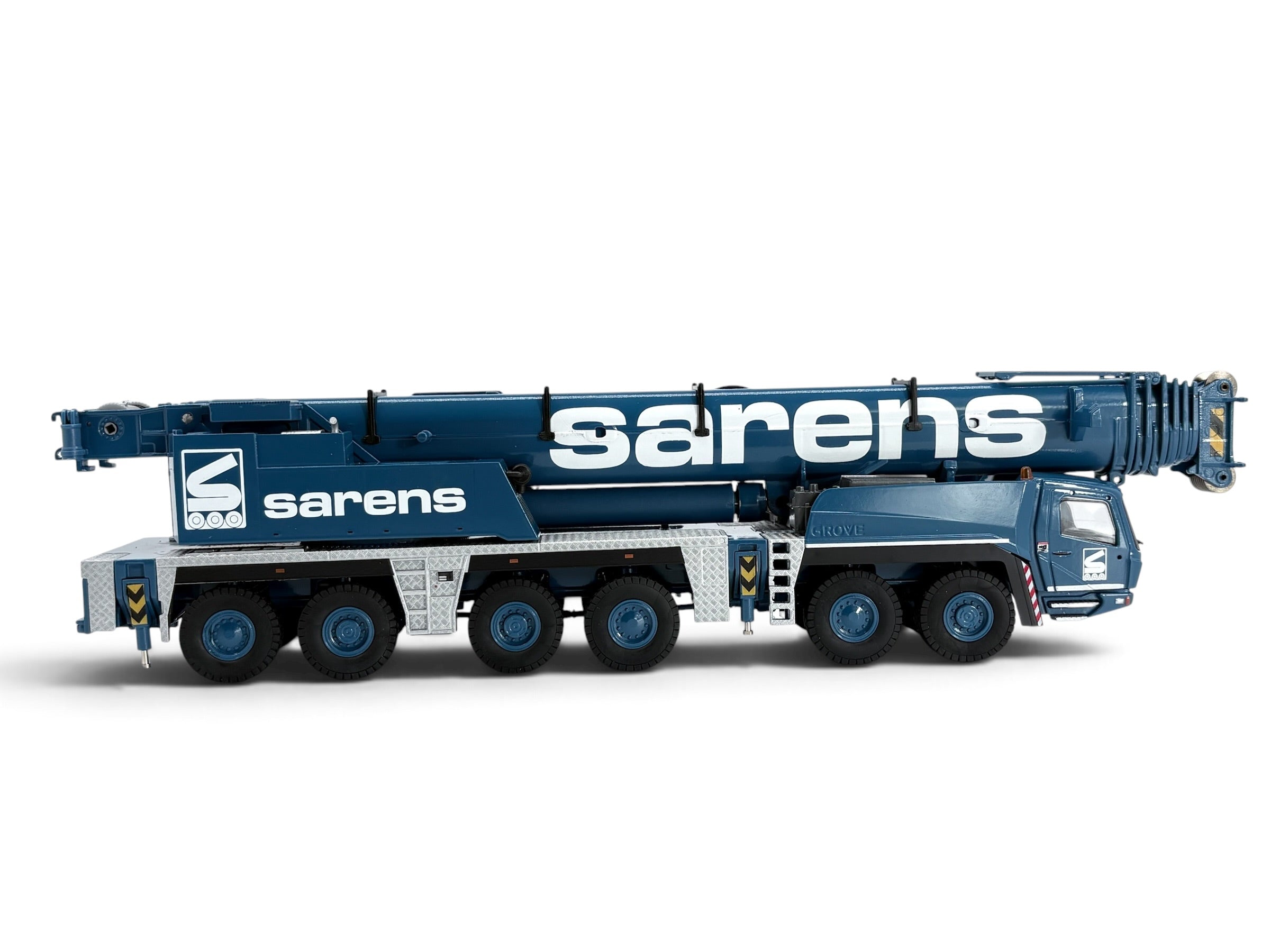 Conrad Grove GMK 6300L Mobilkran „Sarens“ mit Auslegerverlängerung – Diecast-Sammlermodell 1:50, Art. 2114/05 – Ansicht 5