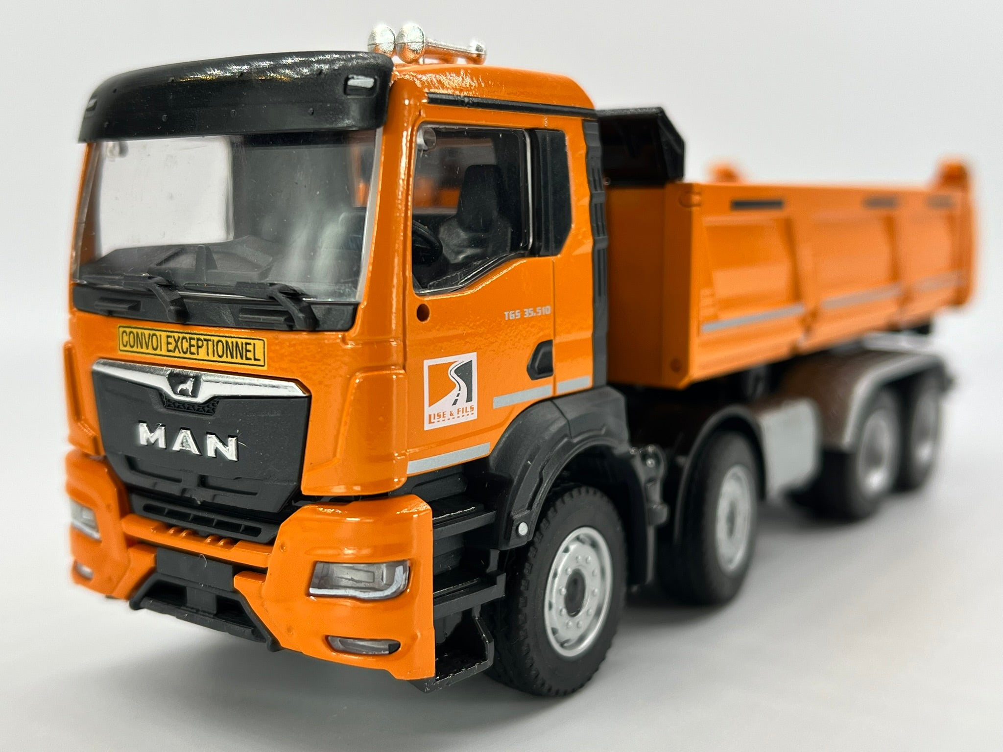 MEILLER three-way tipper on MAN TGS NN (1:50) "LISE + FILS"