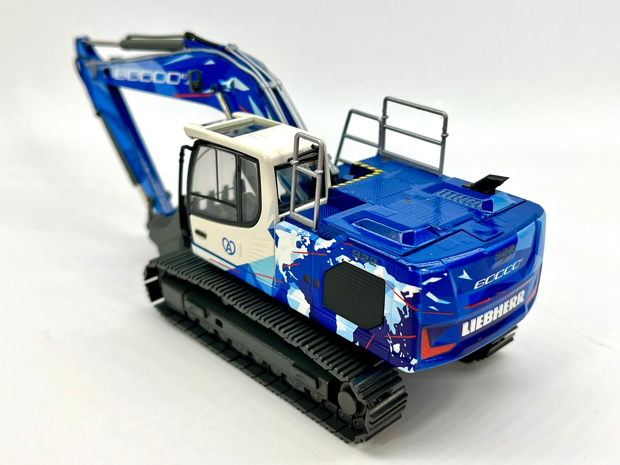 R922V Kettenbagger in Sonderlackierung "60000 Anniversaire" (1:50)
