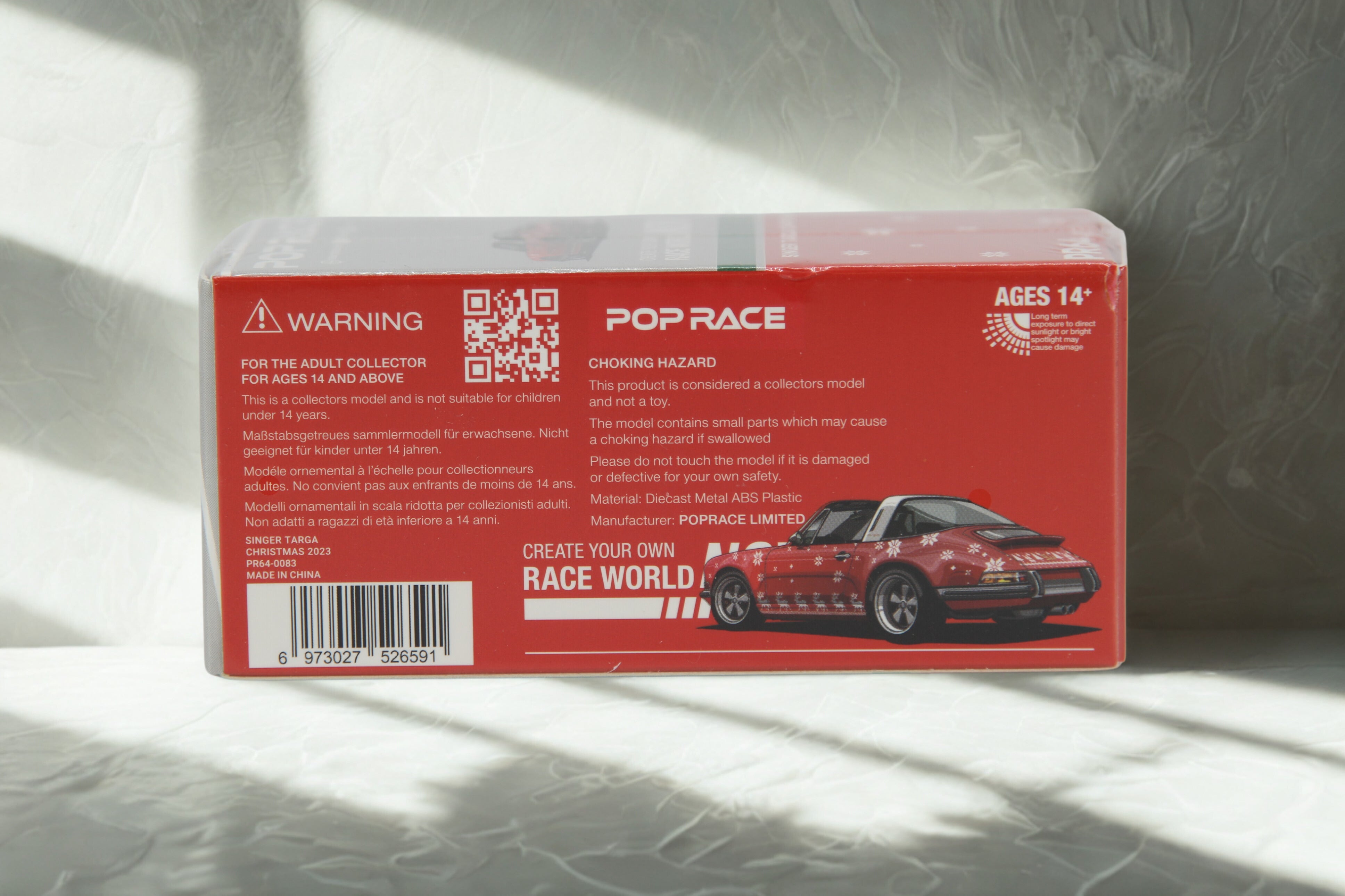 Porsche Singer Targa "Christmas 2023" (1:64)
