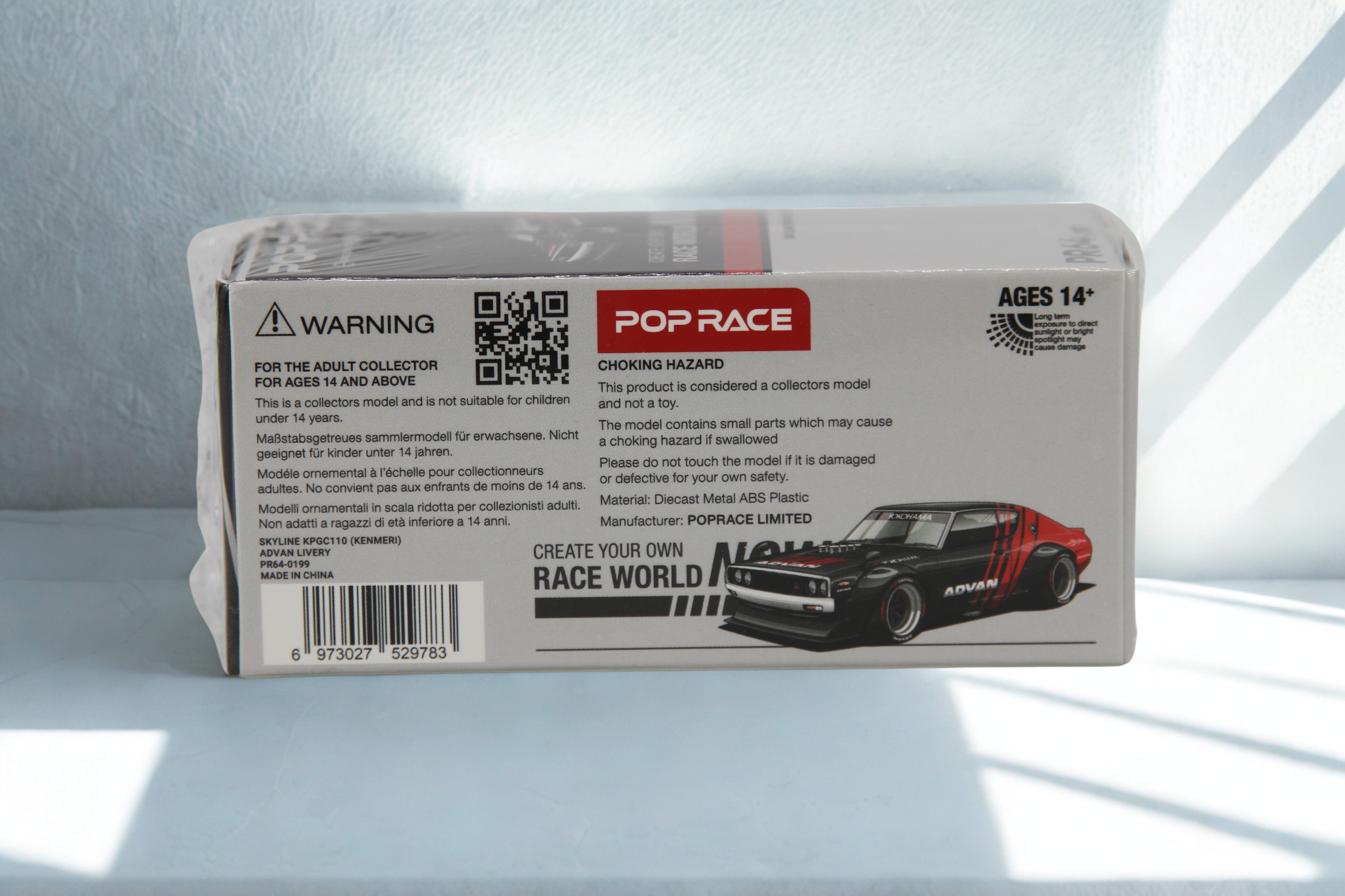 Nissan Skyline GT-R V8 Drift (Kenmeri) (1:64)