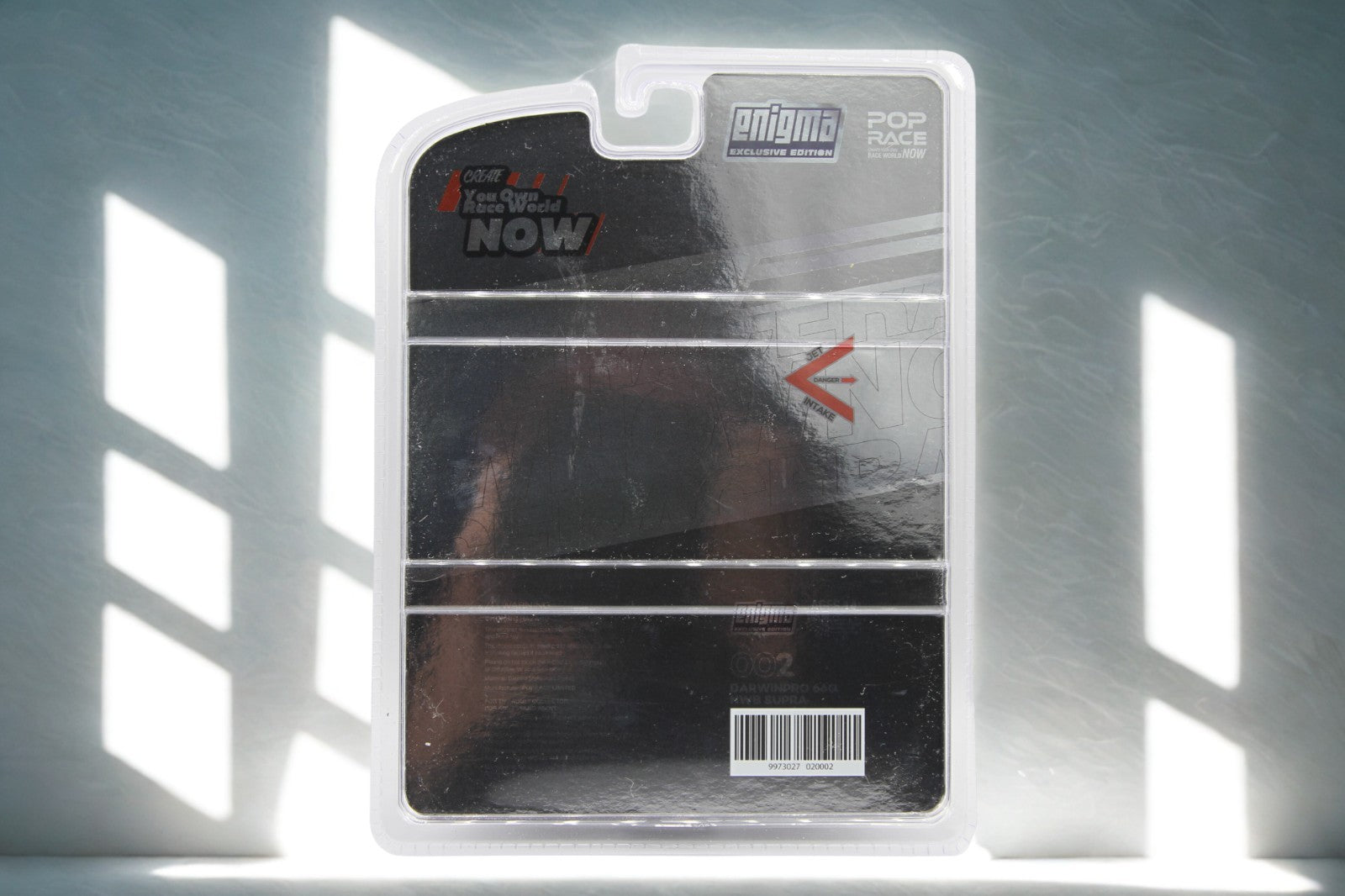 Toyota Supra A90 Modellauto 1:64 Pop Race Enigma Frontansicht Detail