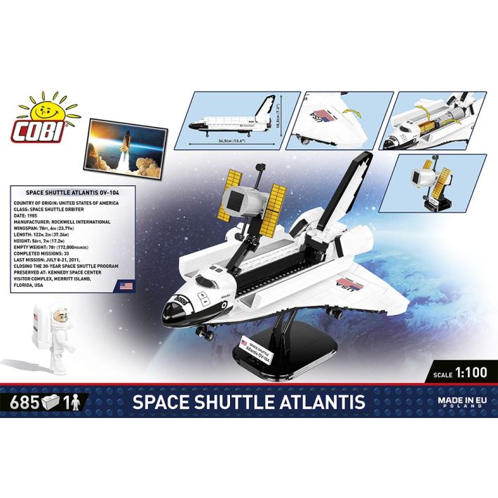 COBI® I 1930 I Navette spatiale Atlantis (1:100)