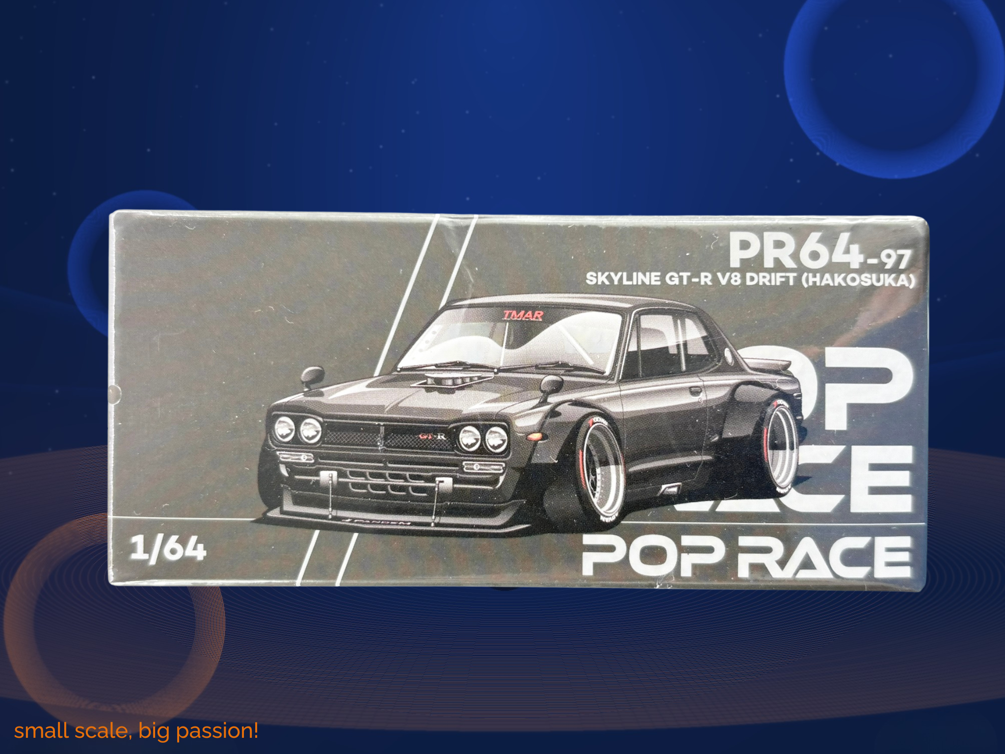 NISSAN Skyline GT-R V8 Drift (Hakosuka) (1:64) PR64-097