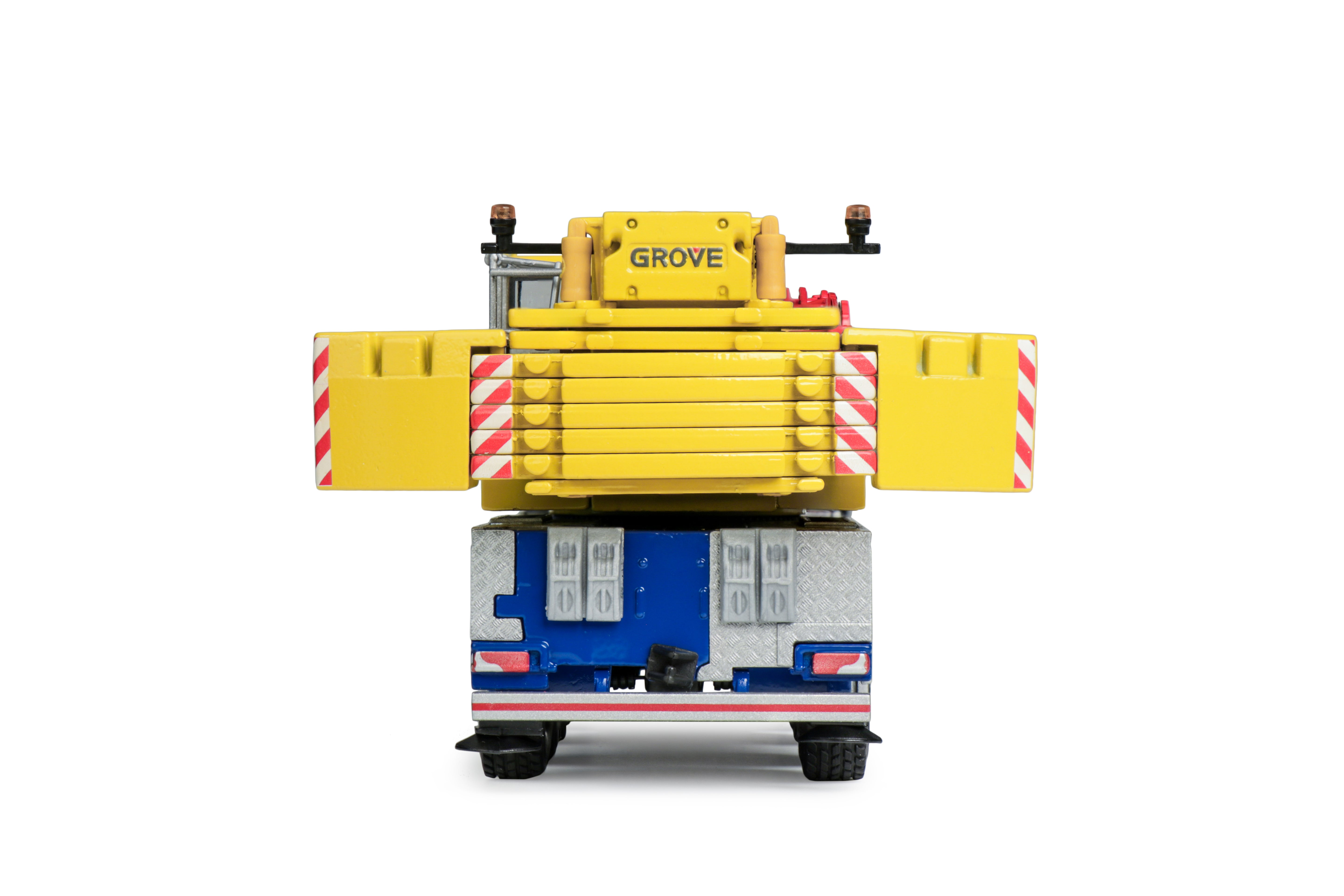 Conrad Grove GMK 5150XL All-Terrain-Kran „SANTONI“ – Heckansicht, Diecast Sammlermodell im Maßstab 1:50, Art. 2125/06