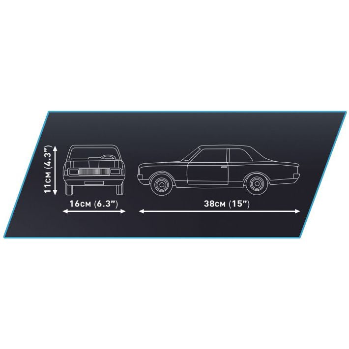 COBI® I 24333 I Opel Rekord C Black Widow (1:12)