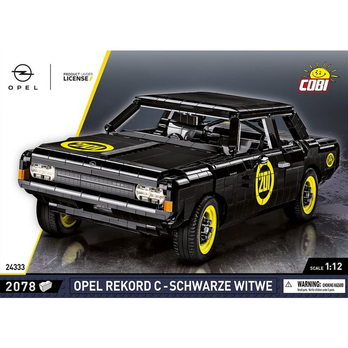 COBI® I 24333 I Opel Rekord C Black Widow (1:12)