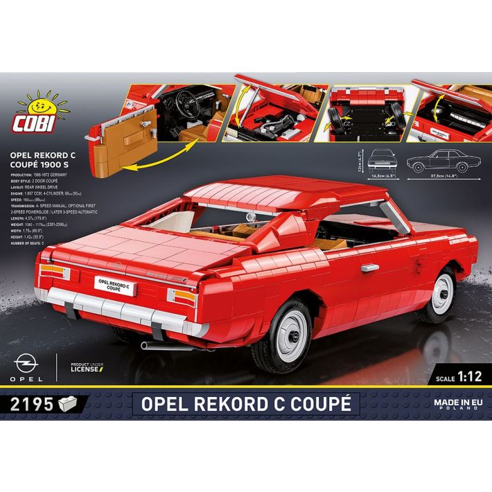 COBI® I 24345 I COBI Opel Rekord Coupé (1:12)