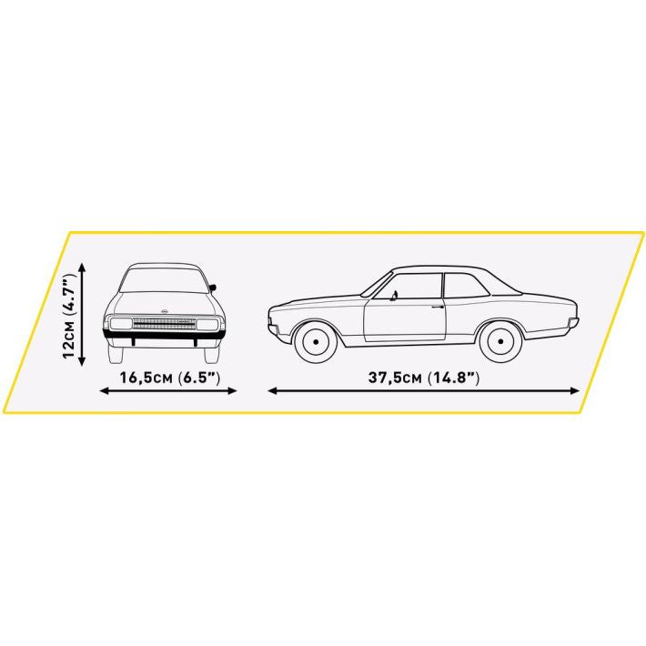 COBI® I 24345 I COBI Opel Rekord Coupé (1:12)