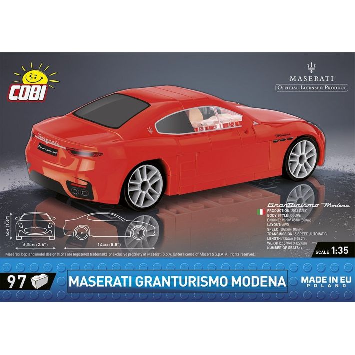 COBI® I 24566 I Maserati Granturismo Modena (1:35)