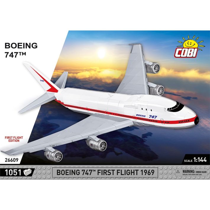 COBI® I 26609 I BOEING 747™ Premier vol 1969 (1:144)