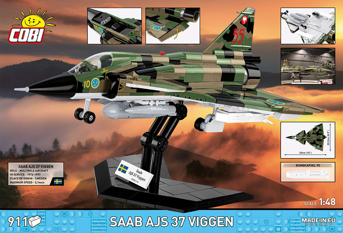 SAAB AJS 37 Viggen (1:48) - 5911
