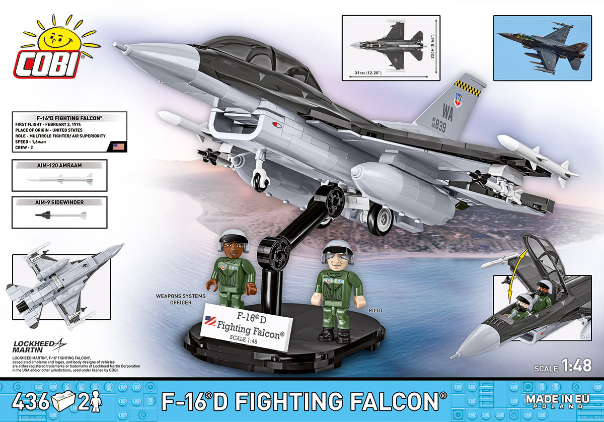 LOCKHEAD MARTIN F-16D Fighting Falcon (1:48) - 5914