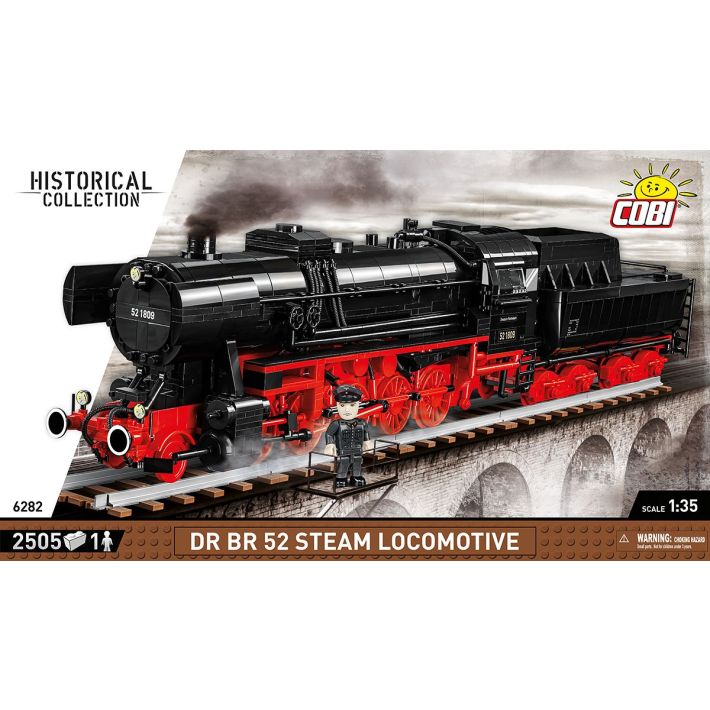 Locomotive à vapeur COBI® I 6282 I DR BR 52 (1:35)
