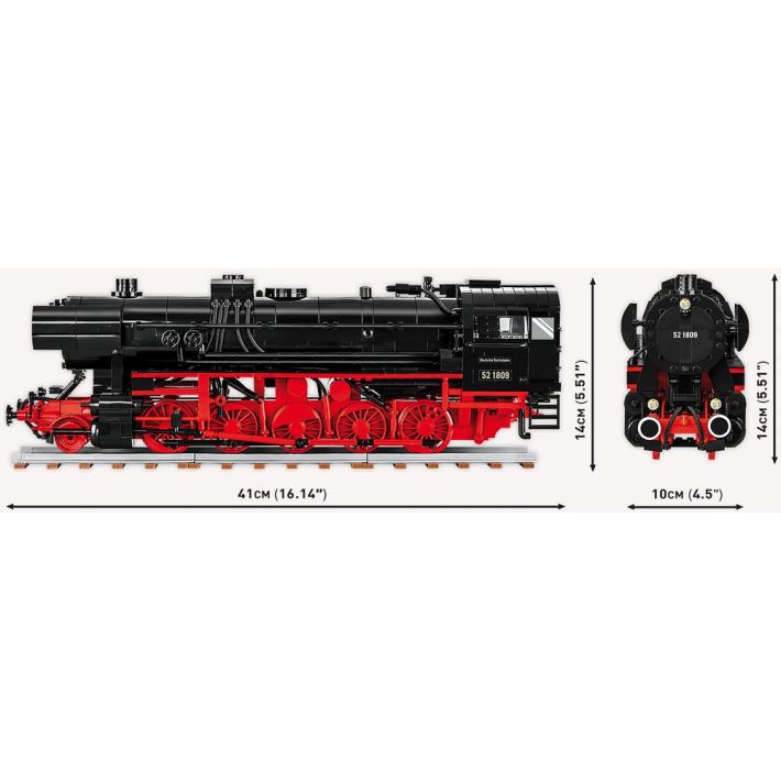 Locomotive à vapeur COBI® I 1723 I DR BR 52/TY2 (1:35)