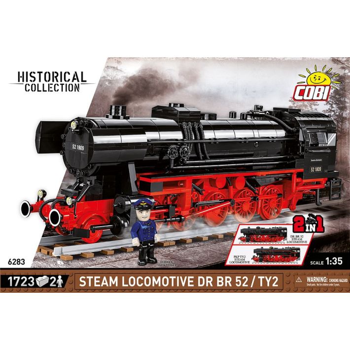 Locomotive à vapeur COBI® I 1723 I DR BR 52/TY2 (1:35)