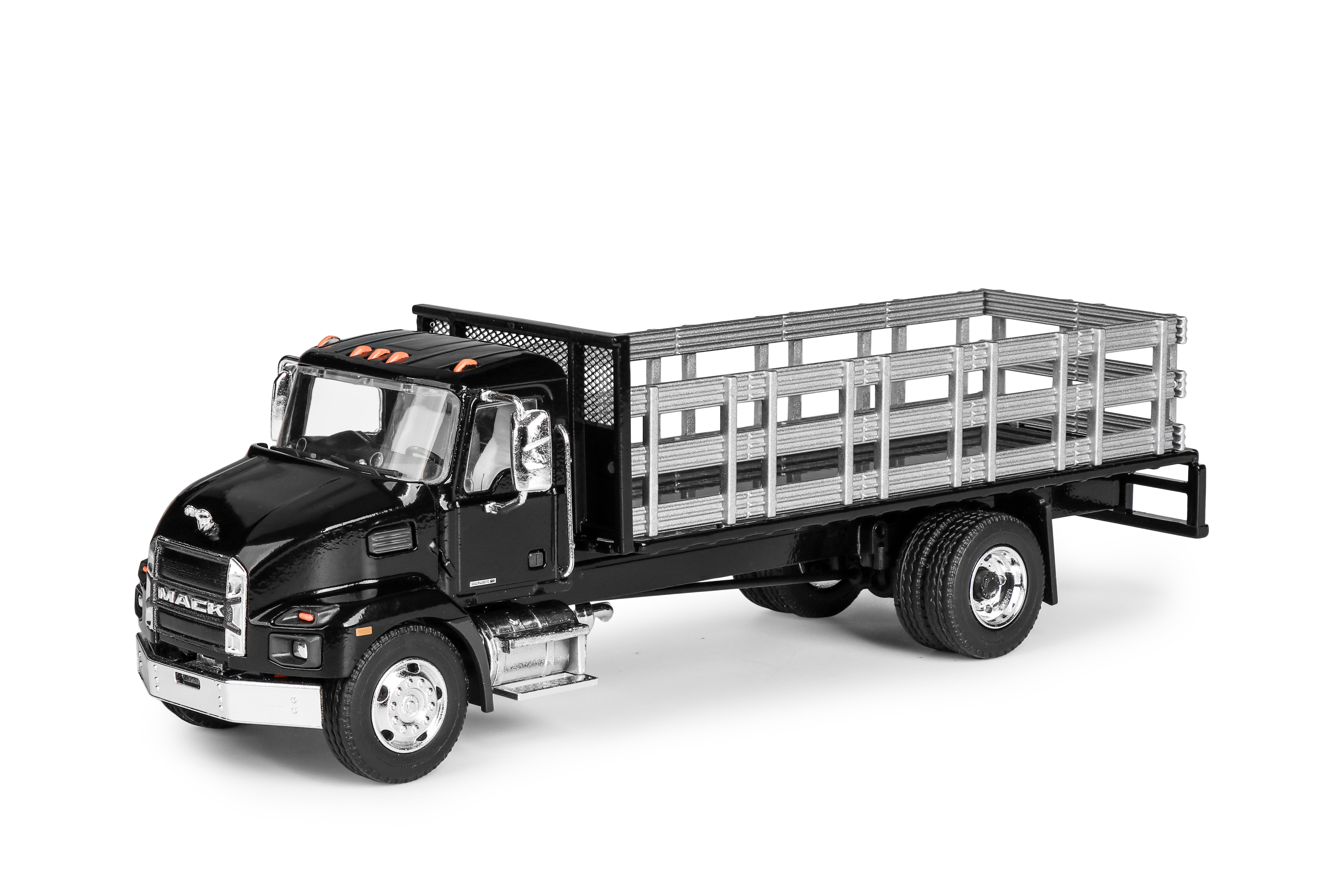 Conrad MACK MD mit Plattform „BLACK“ – Diecast Sammlermodell im Maßstab 1:50, Art. 83266/01
