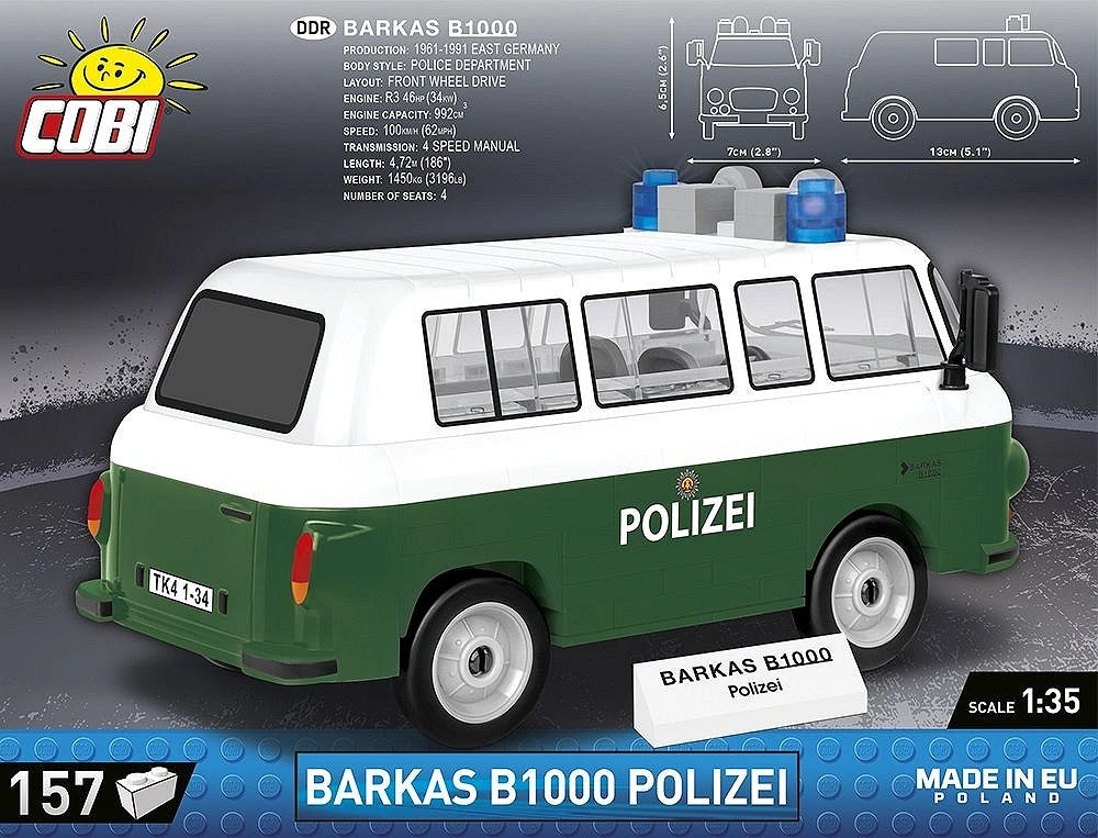 BARKAS B1000 Polizei (1:35) - 24596