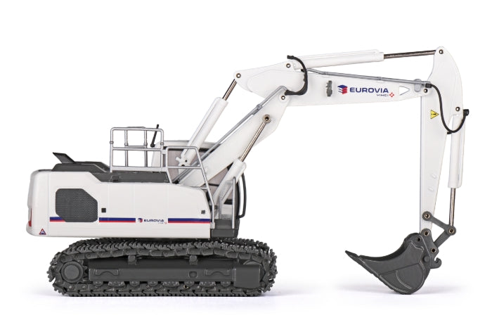 CONRAD Models I 2224/04 I Pelle sur chenilles LIEBHERR R922 à flèche réglable (échelle 1:50) « EUROVIA »