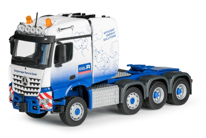GOLDHOFER Kabeltrommeltransporter auf Mercedes-Benz (1:50) "RAMONAT"