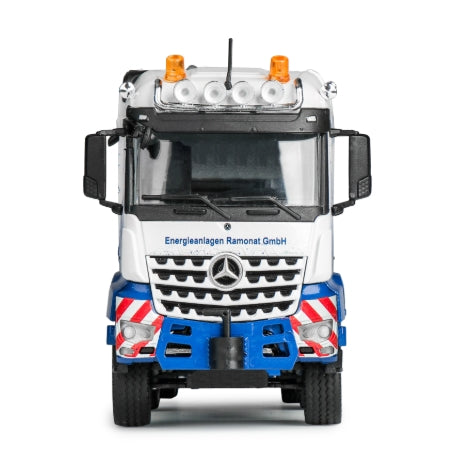 GOLDHOFER Kabeltrommeltransporter auf Mercedes-Benz (1:50) "RAMONAT"