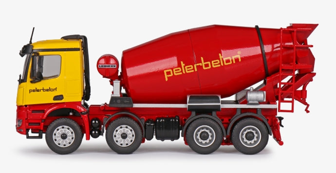 CONRAD Modelle I LIEBHERR HTM 905 Fahrmischer auf Mercedes Benz Arocs (1:50)