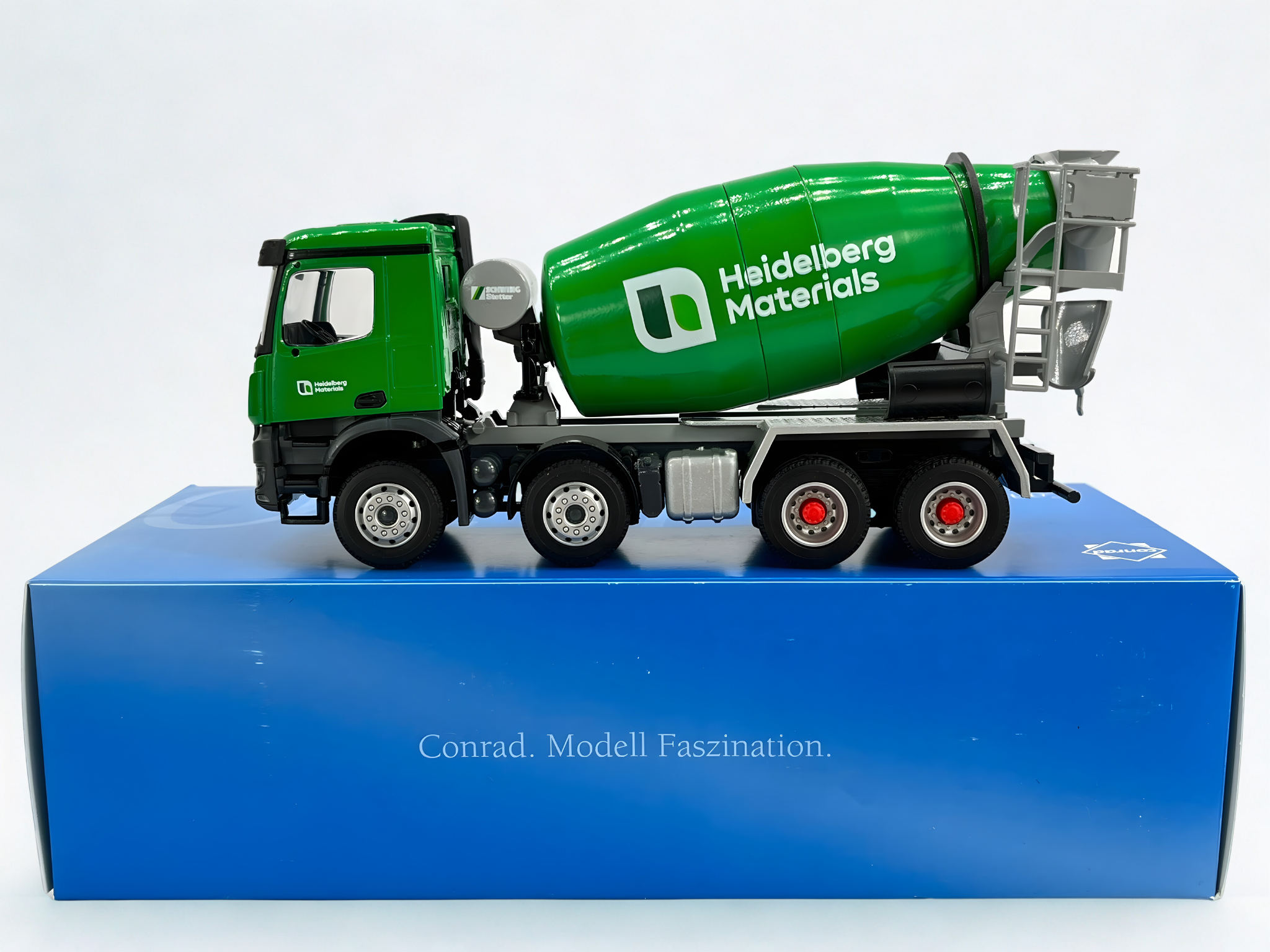 STETTER 4-axle concrete mixer truck on MERCEDES-BENZ Arocs "HEIDELBERG MATERIALS" (1:50) - 78258/06